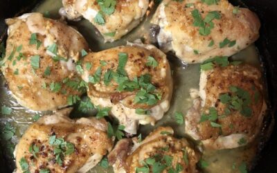 Buttery Garlic Chicken Thighs