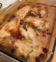Cranberry Chicken