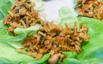 Asian Chicken Lettuce Wraps