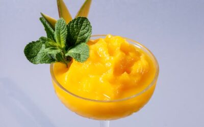 Coconut Mango Sorbet